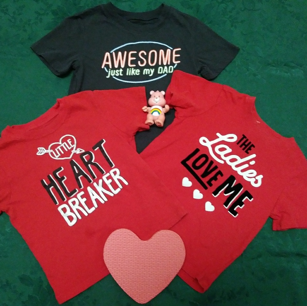 3 boys T shirts